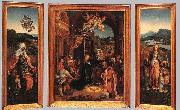BEER, Jan de Triptych oil painting artist